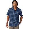 Marmot Men’s Airexchange UPF 40 Short Sleeve Shirt(Nightfall Off the Grid Plaid)