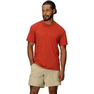 Marmot Men’s Air Exchange UPF 50 Short Sleeve Crew Neck Shirt(Sumac)