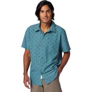 Marmot Men’s Airexchange UPF 40 Short Sleeve Shirt(Seafloor Camping Trip)
