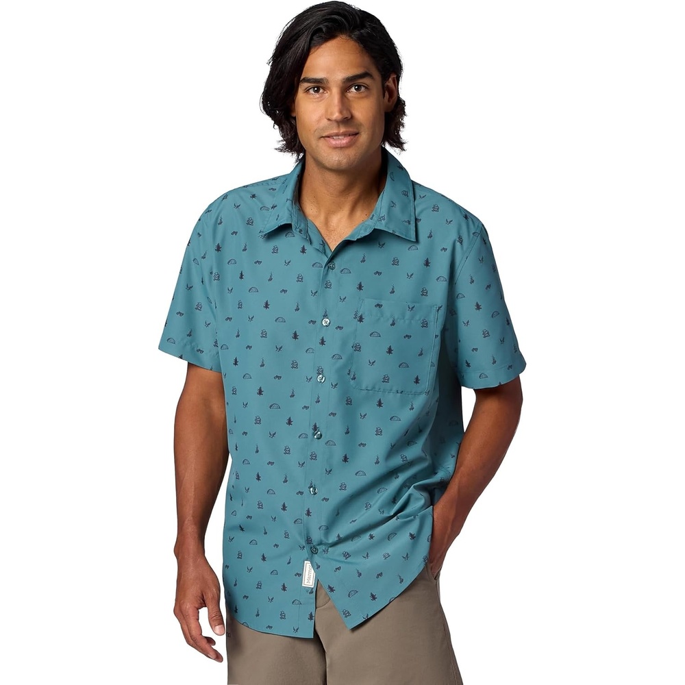 imageMARMOT AirExchange SolarShield Short Sleeve ShirtSeafloor Camping Trip