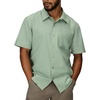 MARMOT AirExchange SolarShield Short Sleeve Shirt(Agate Green)
