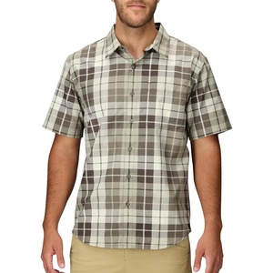 MARMOT AirExchange SolarShield Short Sleeve Shirt(Hickory Nut Wayland Plaid)