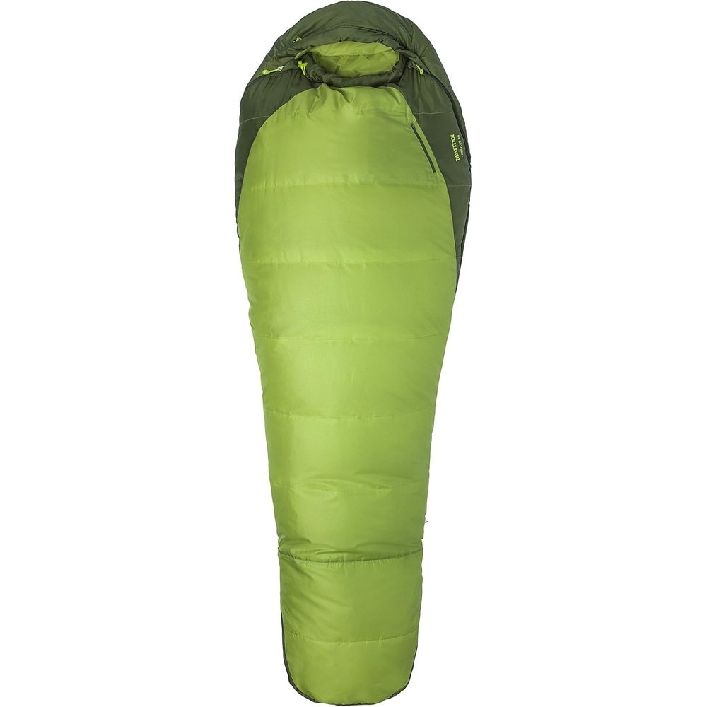image:imageMARMOT Mens Trestles 30F Sleeping Bag Insulated WaterResistant RightZip Regular Green LichenGreenland