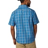 MARMOT AirExchange Short Sleeve Shirt(Nautical Blue Ranger Plaid)