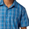 MARMOT AirExchange Short Sleeve Shirt(Nautical Blue Ranger Plaid)
