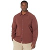 Marmot Men’s Aerobora Long Sleeve Button Down Shirt, Arctic Navy, Medium(Whiskey Brown)