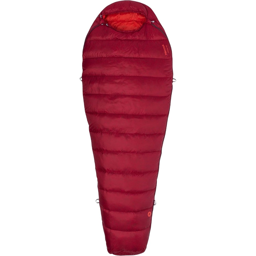 image:imageMarmot Micron 40 Sleeping Bag WaterResistent Packable Breathable Sienna RedTomato Regular