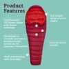 Marmot Micron 40 Sleeping Bag | Water-Resistent, Packable, Breathable, Sienna Red/Tomato, Regular