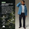 MARMOT Men’s PreCip Evo Rain Pant, Black, Small Long(Black)