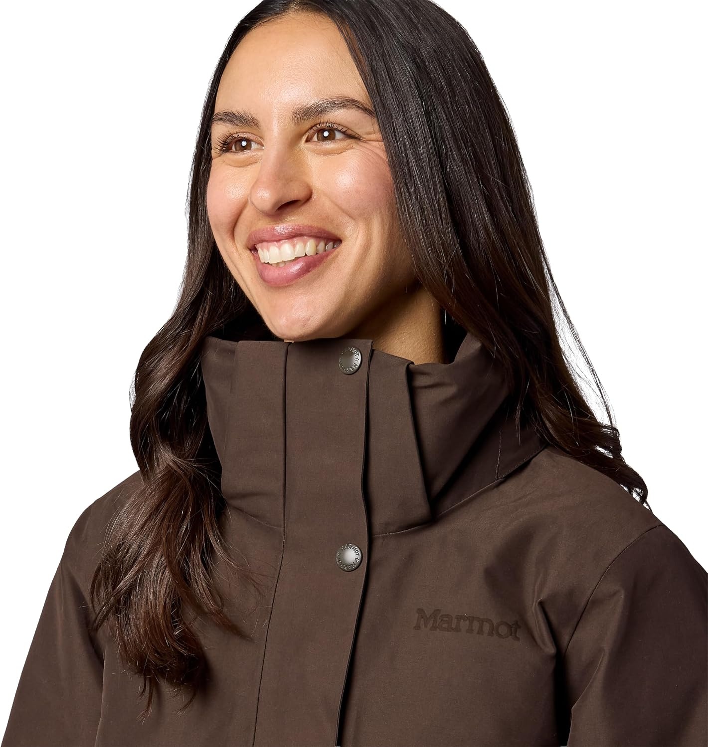 image:imageMARMOT Womens Chelsea 700 Down Fill Coat with HoodHickory Nut Latest Collection
