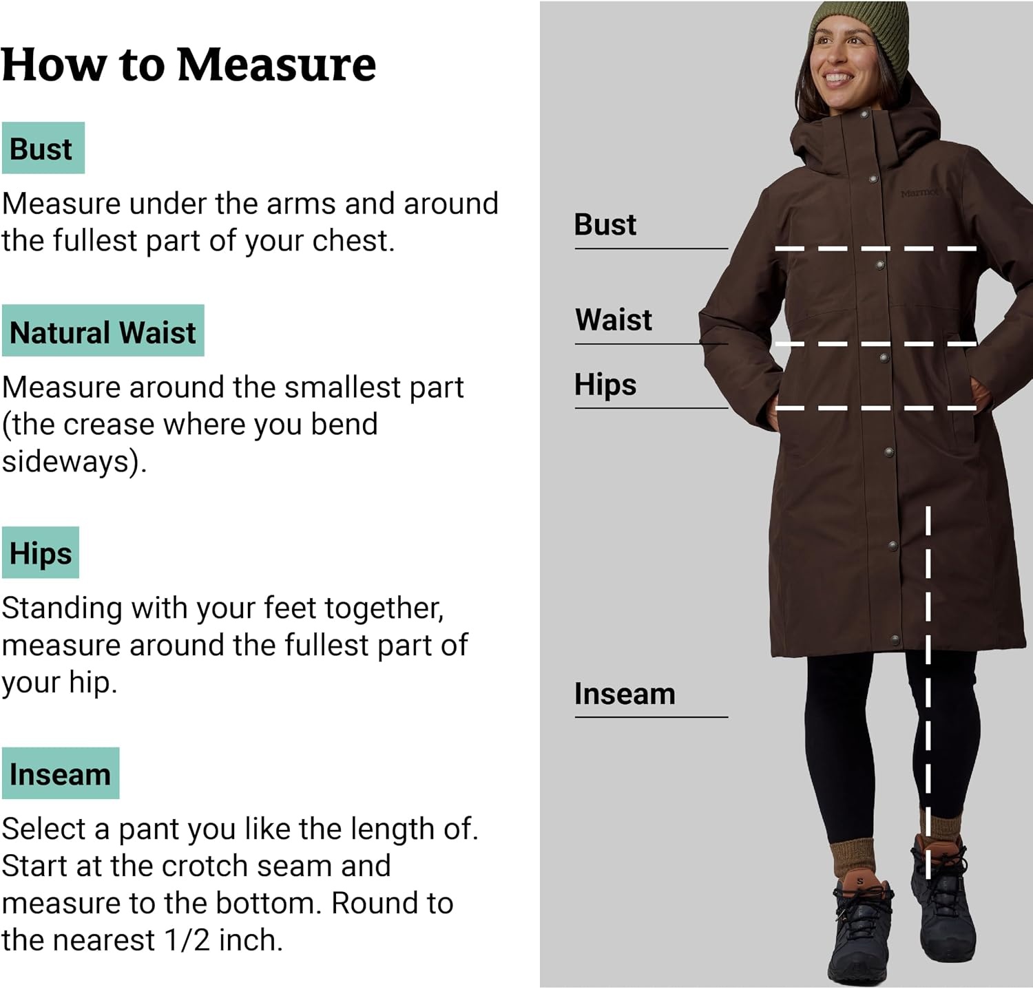 image:imageMARMOT Womens Chelsea 700 Down Fill Coat with HoodHickory Nut Latest Collection