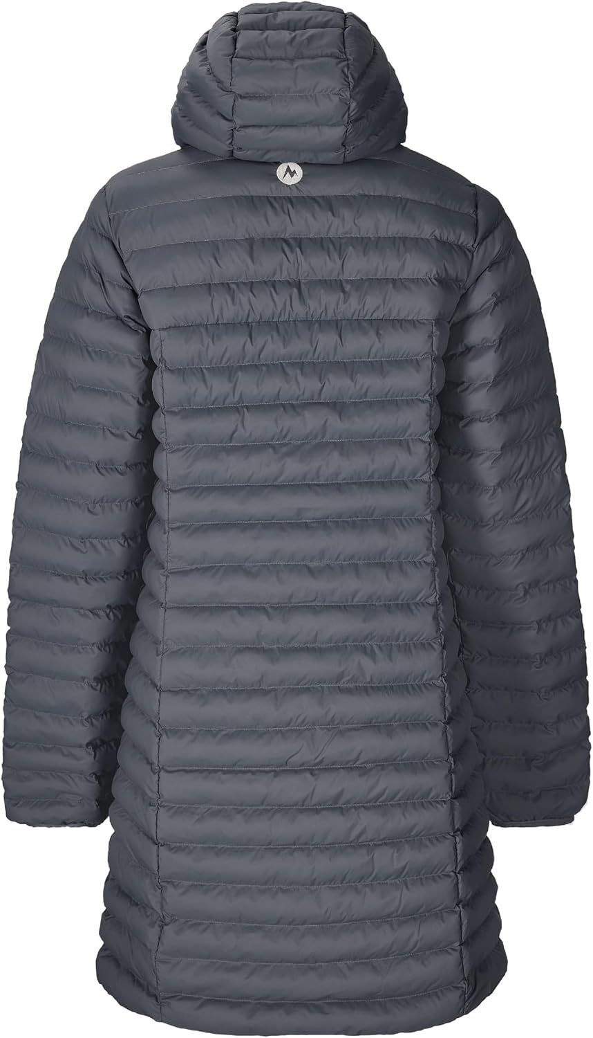 image:imageMARMOT Womens Echo Featherless Long Jacket Lightweight Hooded DownAlternative Insulated JacketSteel Onyx