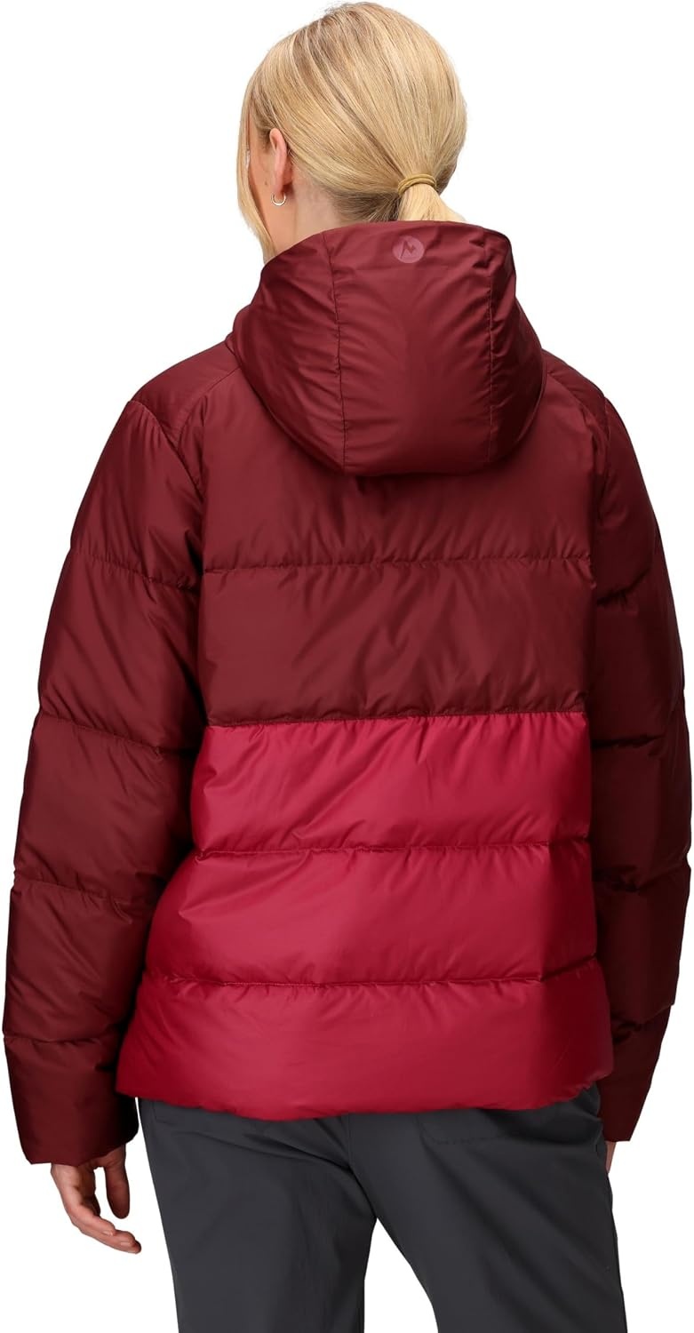 image:imageMARMOT Womens Guides Down Hoody Down Insulated Puffer JacketAcai BerryRed Mulberry