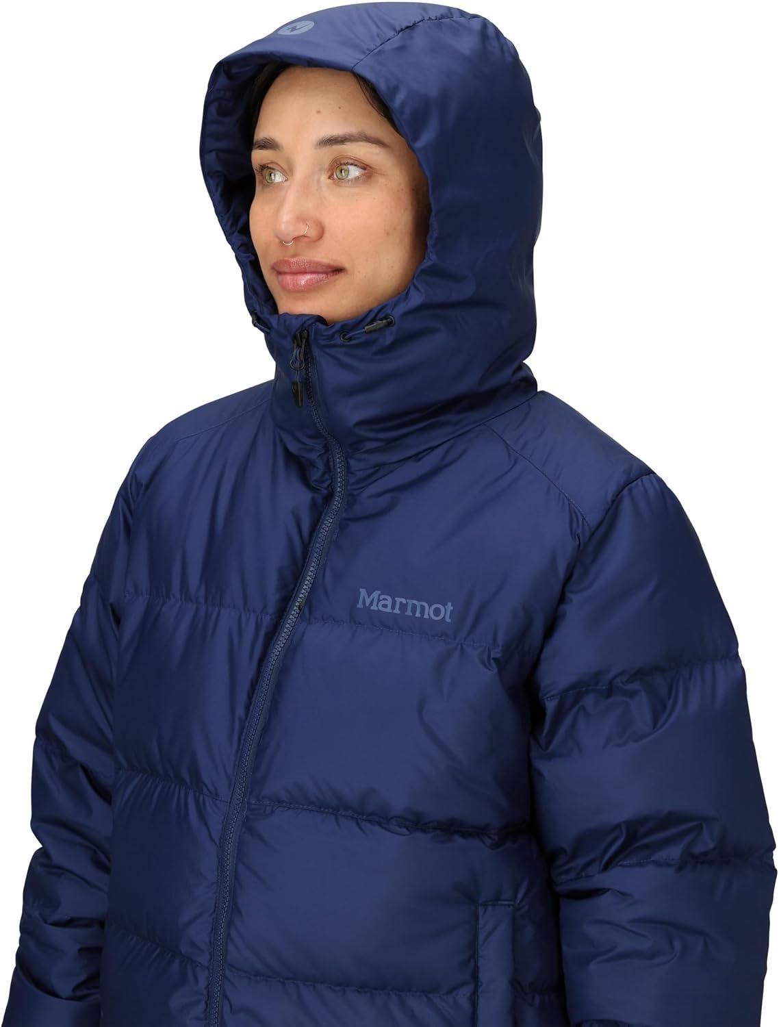 image:imageMARMOT Womens Guides Down Hoody Down Insulated Puffer JacketArctic Navy