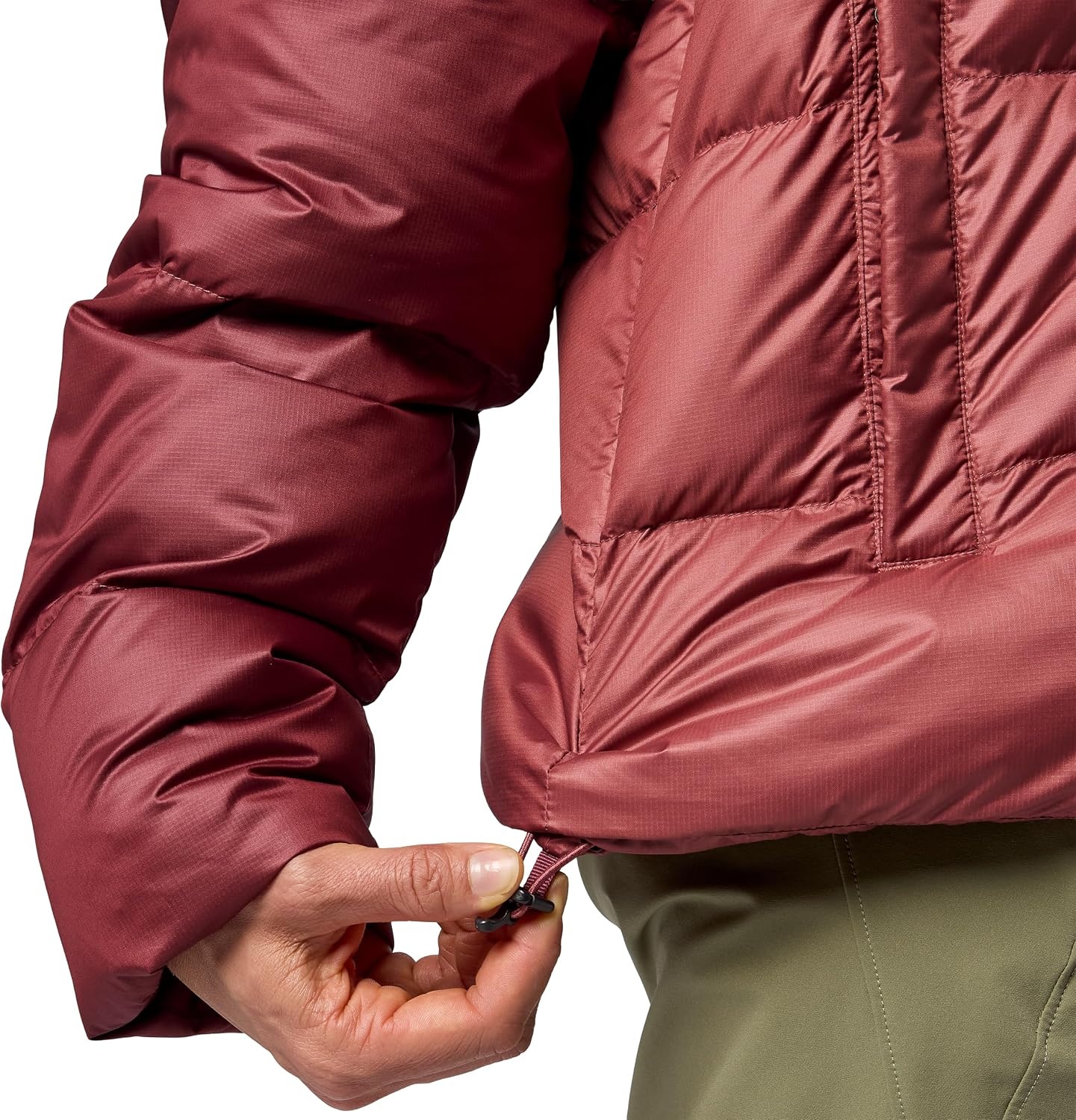 image:imageMARMOT Womens Guides Down Hoody Down Insulated Puffer JacketOxbloodPraline