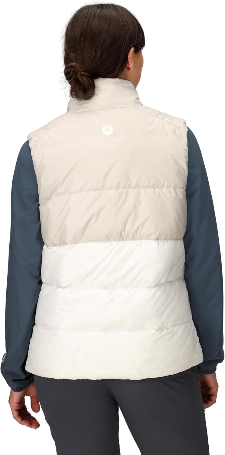 image:imageMARMOT Womens Guides Down Vest Down Insulated Puffer JacketBirch BarkPearl