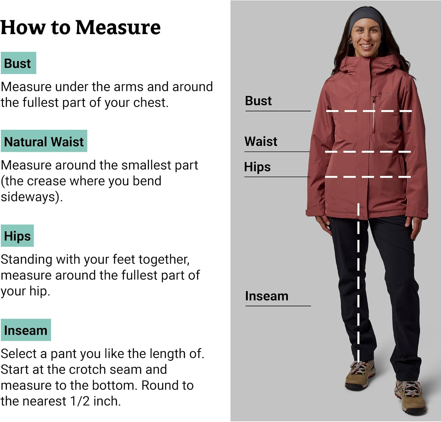 image:imageMARMOT Womens Ramble 3in1 Component Jacket Recycled Waterproof Shell with Hood and Removable Insulated Thermal R LinerPraline