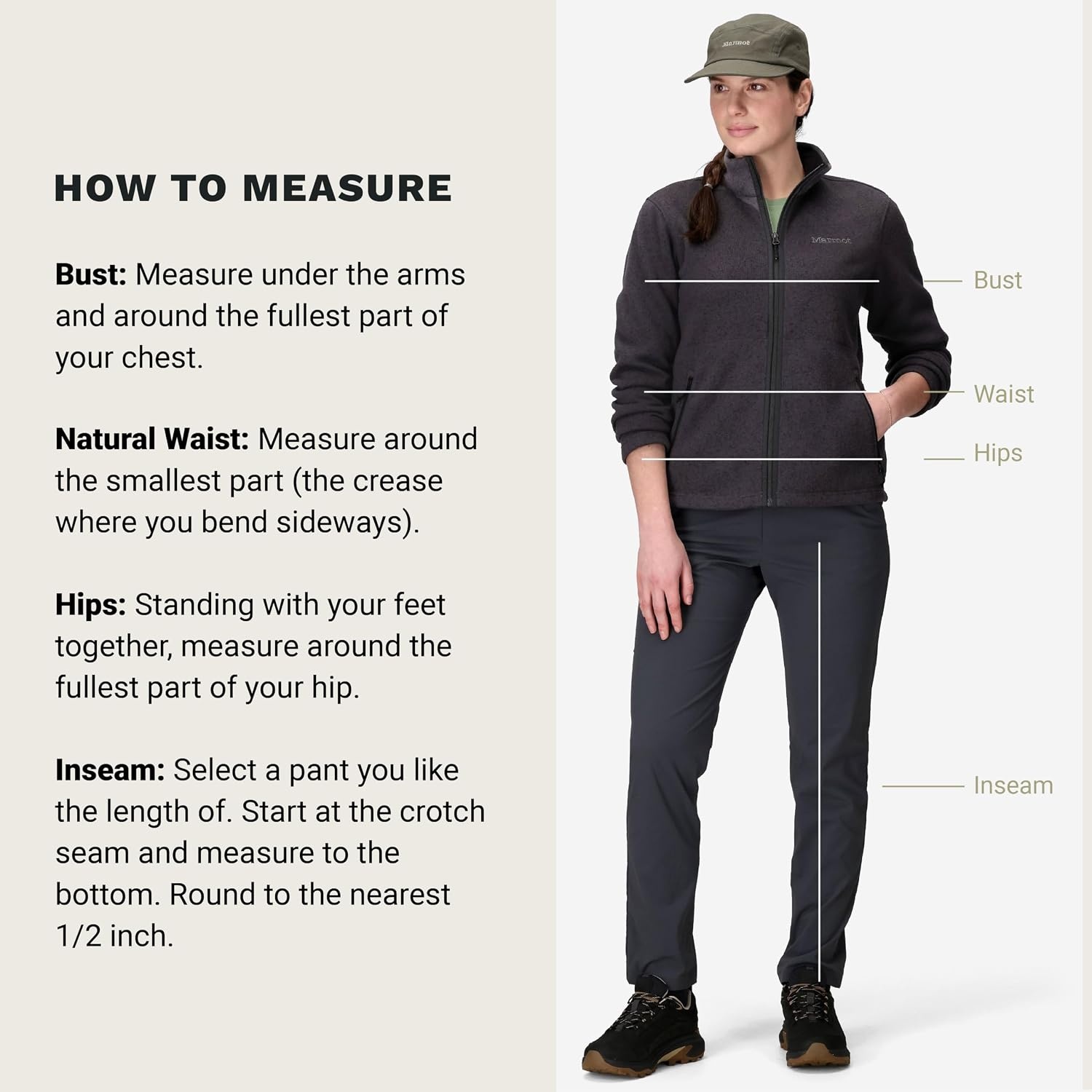 image:imageMarmot Womens Drop Line Fleece FullZipBlack Heather