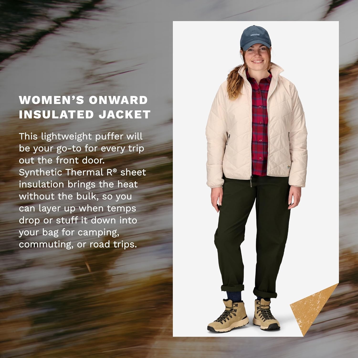 image:imageMarmot Womens Womens Onward Insulated JacketBirch Bark