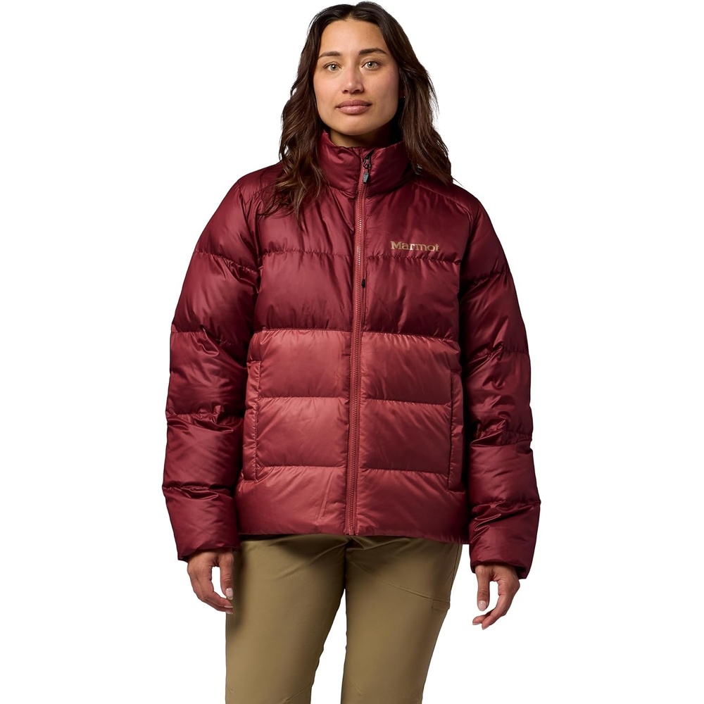 image:imageMARMOT Womens Guides Down Jacket Down Insulated Puffer JacketOxbloodPraline
