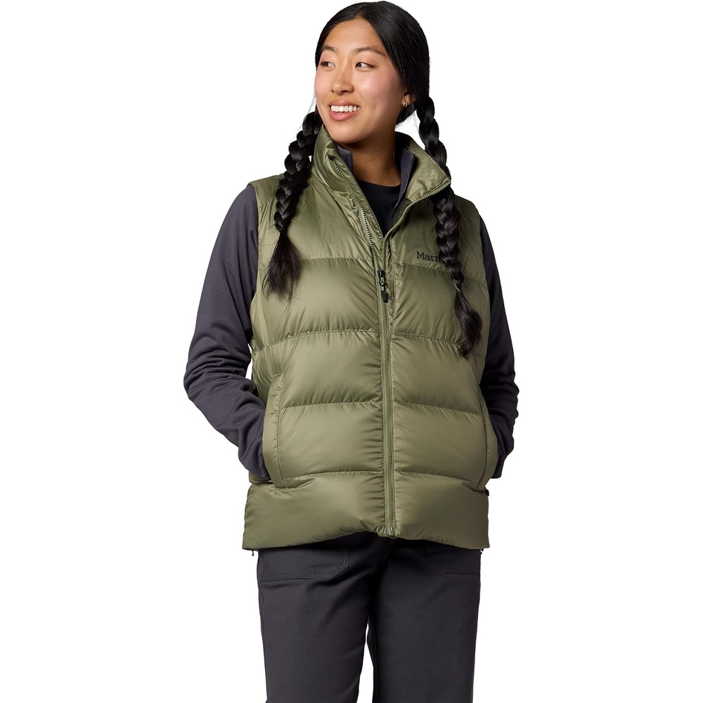 image:imageMARMOT Womens Guides Down Vest Down Insulated Puffer JacketOlive Grove