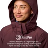 MARMOT Women’s Chelsea 700 Down Fill Coat with Hood(Black Plum – Latest Collection)