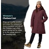 MARMOT Women’s Chelsea 700 Down Fill Coat with Hood(Black Plum – Latest Collection)