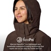 MARMOT Women’s Chelsea 700 Down Fill Coat with Hood(Hickory Nut – Latest Collection)