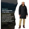 MARMOT Women’s Echo Featherless Long Jacket – Lightweight, Hooded, Down-Alternative Insulated Jacket(Black Shiny – Latest Collection)
