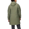 MARMOT Women’s Echo Featherless Long Jacket – Lightweight, Hooded, Down-Alternative Insulated Jacket(Olive Grove)