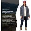 MARMOT Women’s Echo Featherless Long Jacket – Lightweight, Hooded, Down-Alternative Insulated Jacket(Steel Onyx)
