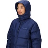 MARMOT Women’s Guides Down Hoody, Down Insulated Puffer Jacket(Arctic Navy)