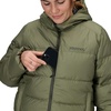 MARMOT Women’s Guides Down Hoody, Down Insulated Puffer Jacket(Olive Grove)