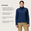 Marmot Women’s Drop Line Fleece Full-Zip(Arctic Navy Heather)