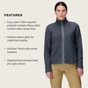 Marmot Women’s Drop Line Fleece Full-Zip(Steel Onyx Heather)