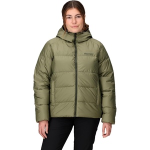 MARMOT Women’s Guides Down Hoody, Down Insulated Puffer Jacket(Olive Grove)