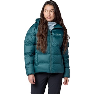 MARMOT Women’s Guides Down Hoody, Down Insulated Puffer Jacket(Water Cave)