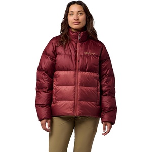 MARMOT Women’s Guides Down Jacket, Down Insulated Puffer Jacket(Oxblood/Praline)