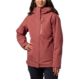 MARMOT Women’s Ramble 3-in-1 Component Jacket – Recycled Waterproof Shell with Hood and Removable Insulated Thermal R Liner(Praline)