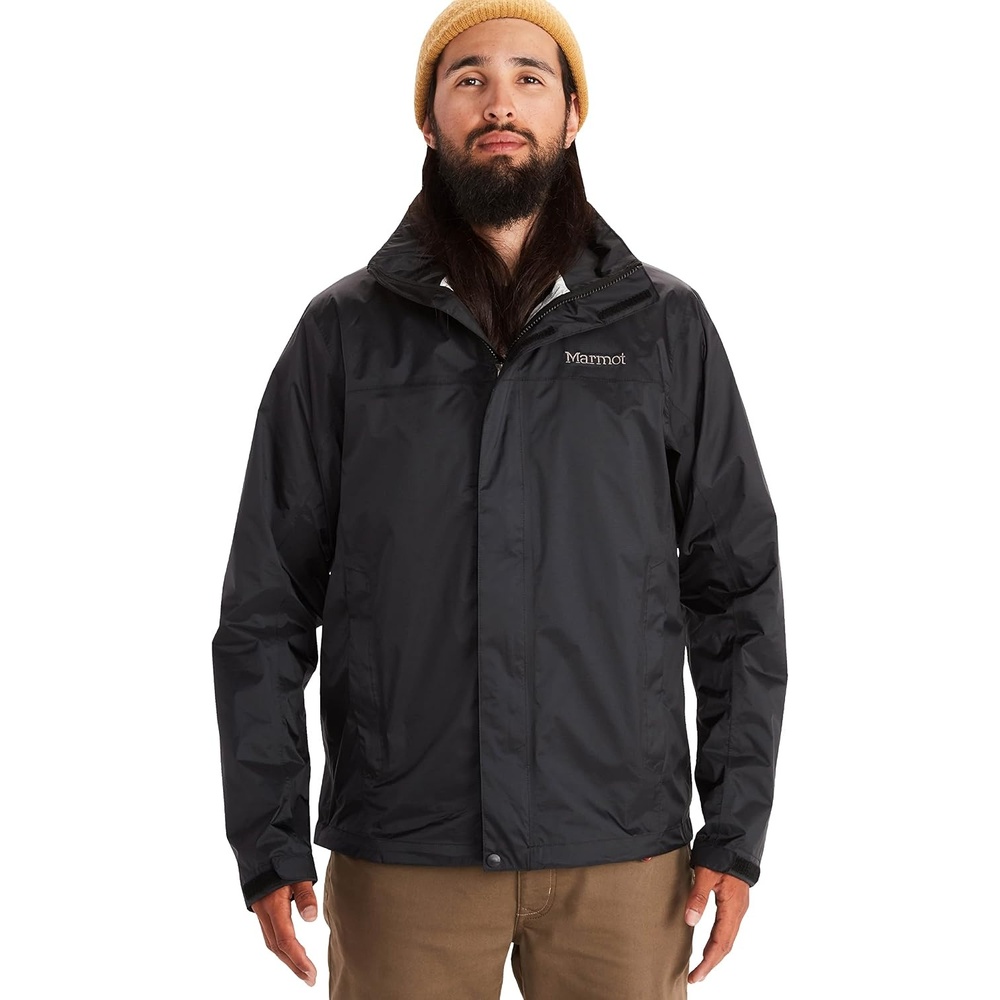 image:imageMARMOT Mens PreCip Jacket Lightweight Waterproof Black 3XLarge